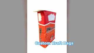 Custom Kraft Paper Bags 5kg 50kg