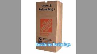 Eco Garden Bags Heavy Duty Kraft Paper Cleanup