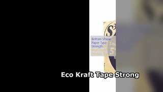 Strong Kraft Paper Tape Eco Friendly Packaging