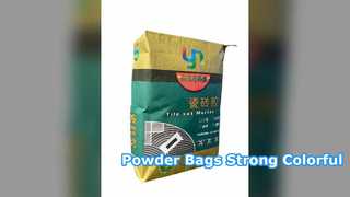 Durable Kraft Paper Valve Bags for Powders